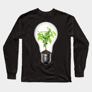 Bulb Design Long Sleeve T-Shirt